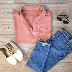 Pink Button Down Shirt